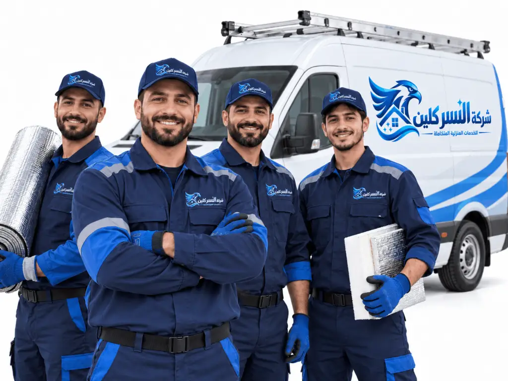 خدمات شركة النسر كلين لعزل الأسطح والخزانات والفوم وأرضيات الإيبوكسي